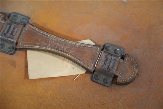 A 1920s Louis Vuitton small travelling trunk, width 20in. depth 18in. height 18in.